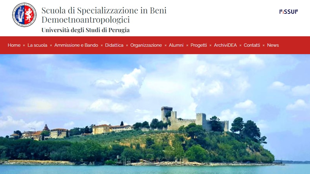 scuola di specializzazione in beni demoetnoantropologici di perugia bando 2024