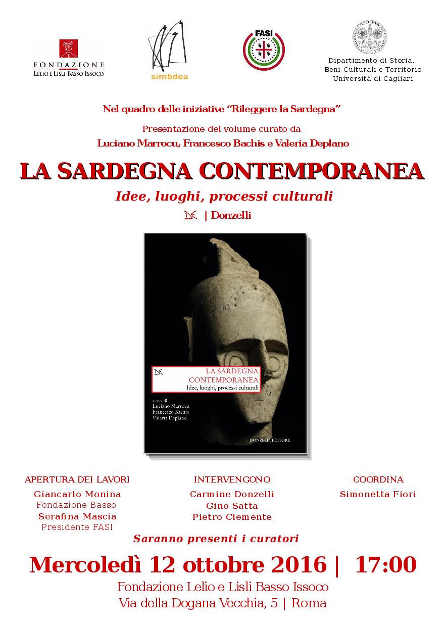 Locandina la sardegna contemporanea