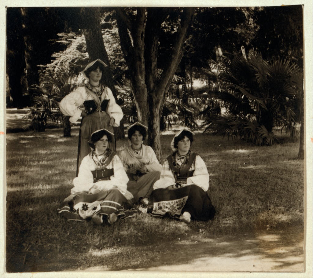Contadine italiane , foto di Prokudin-Gorskii, Sergei Mikhailovich, 1863-1944, photographer
