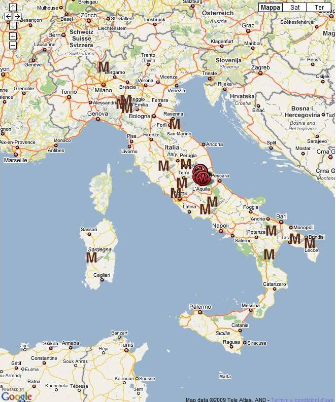 Mappa MuseiAperti