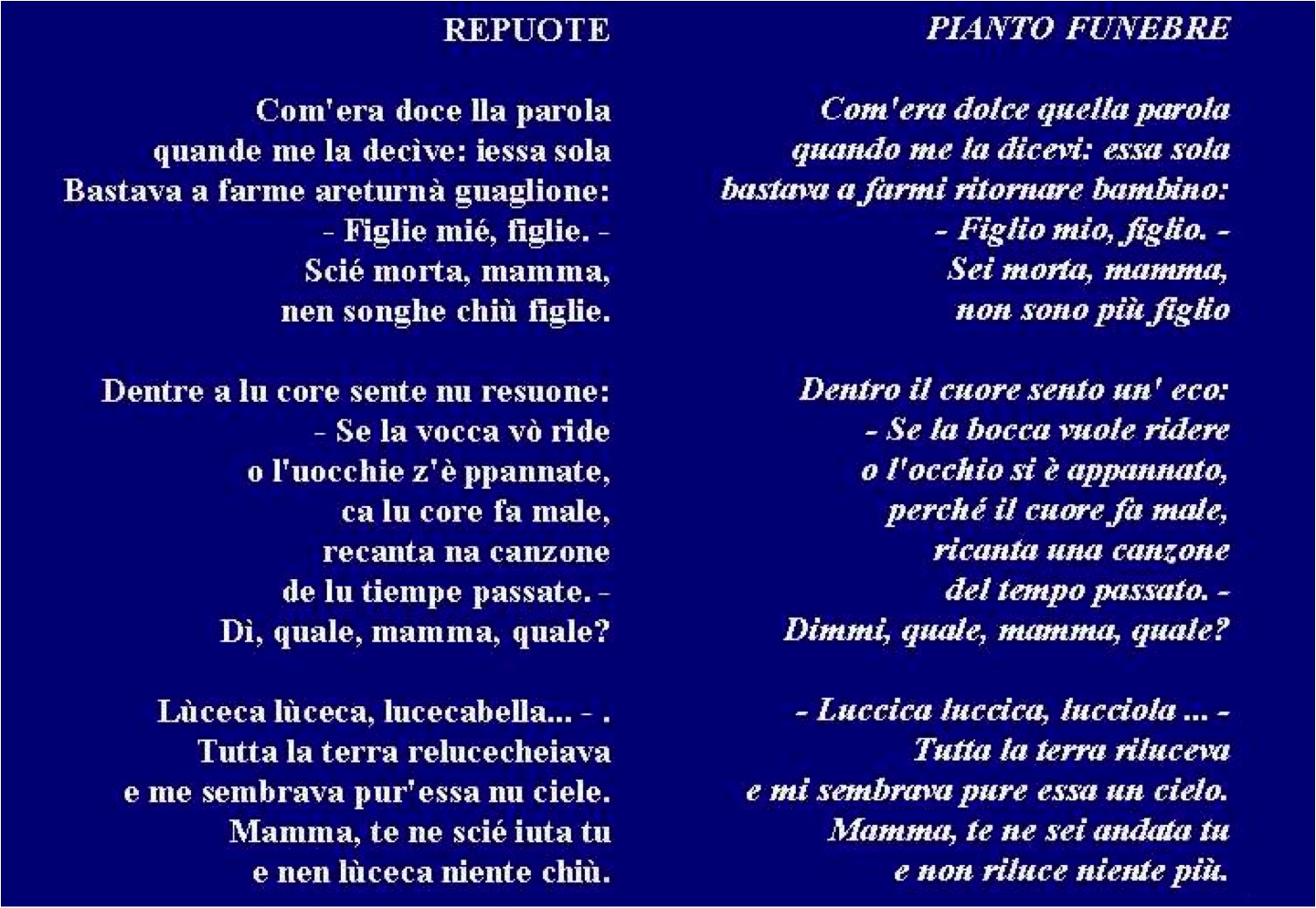 Poesia di Eugenio Cirese