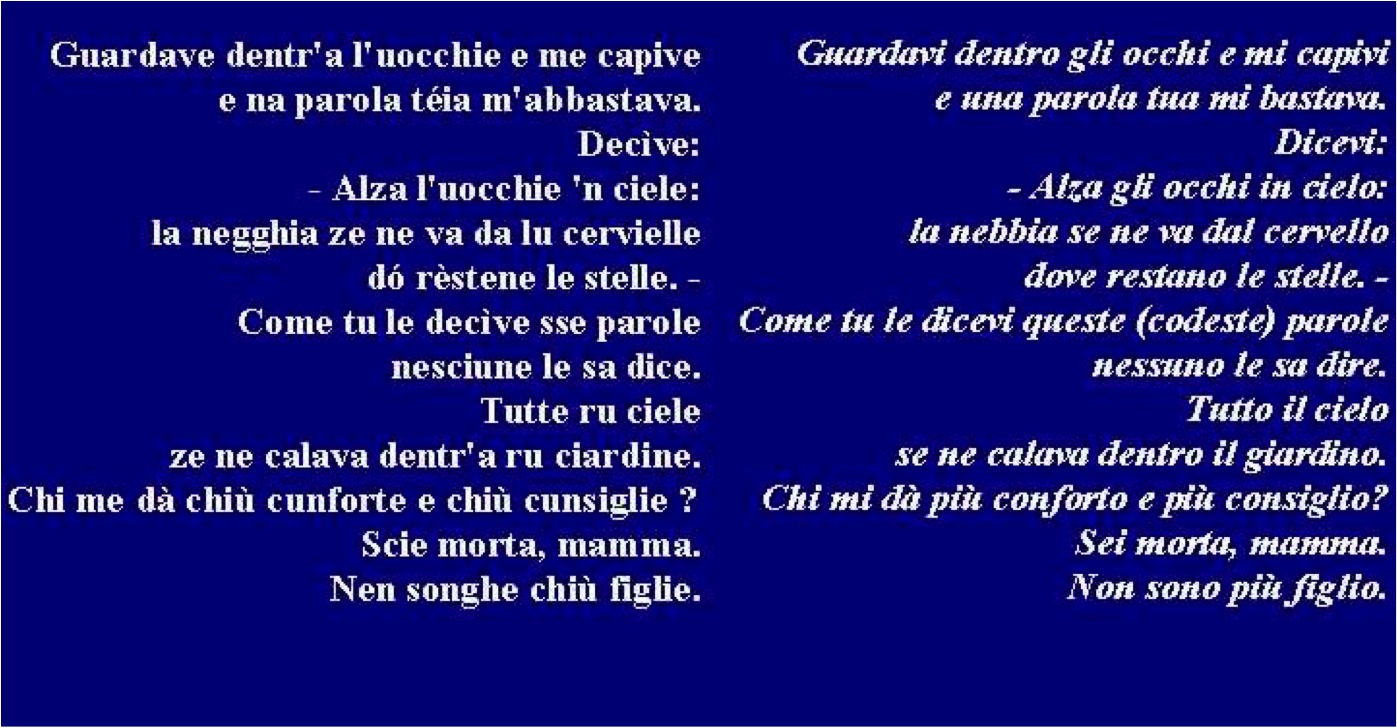 Seconda parte Seconda parte