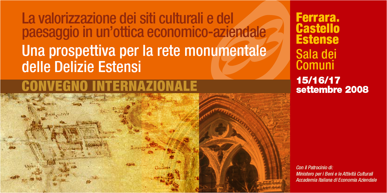 Copertina depliant convegno Ferrara