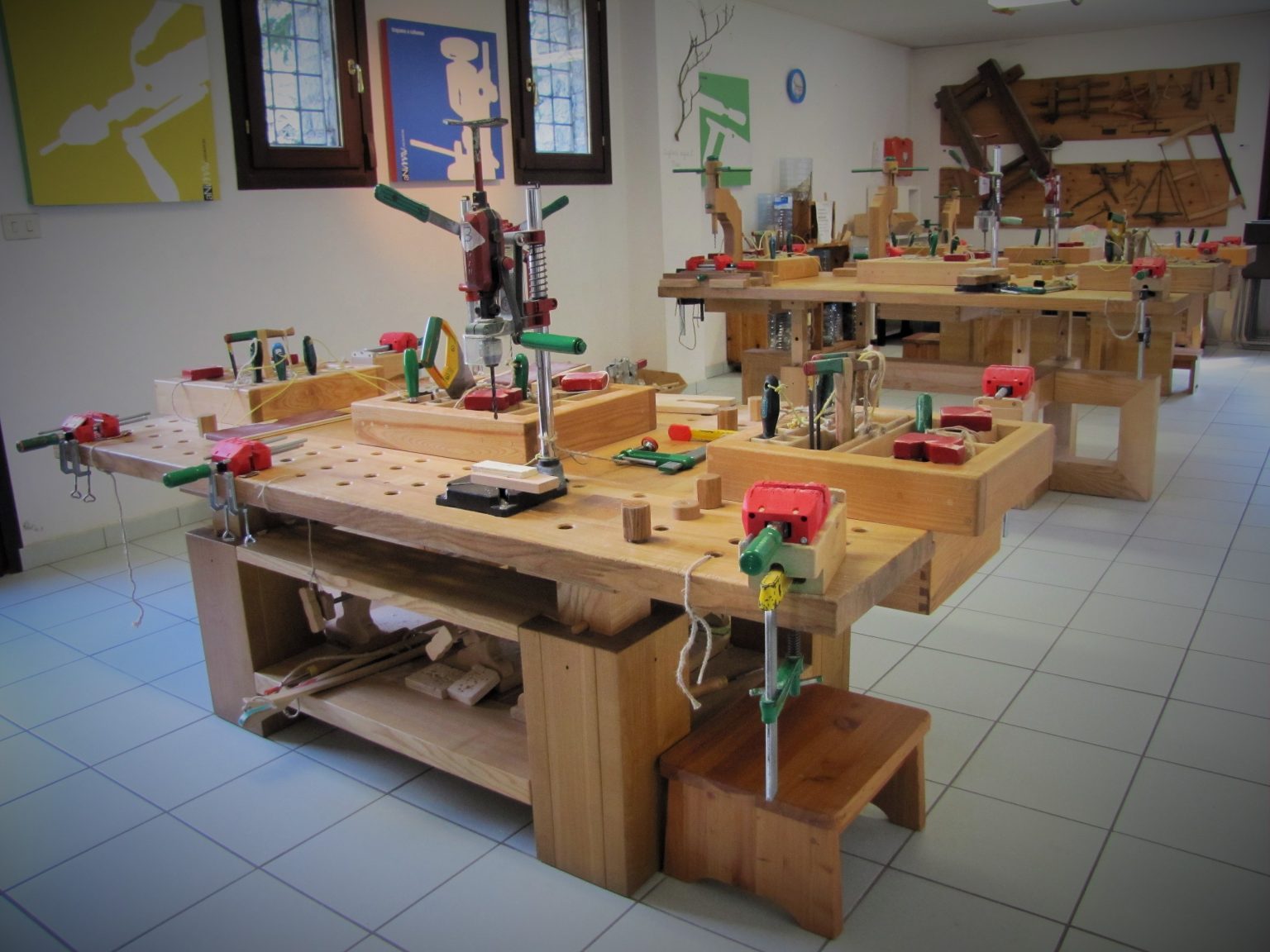 MAV - Museo dell'Artigianato Valdostano di tradizione attività educative in corso al MAV
