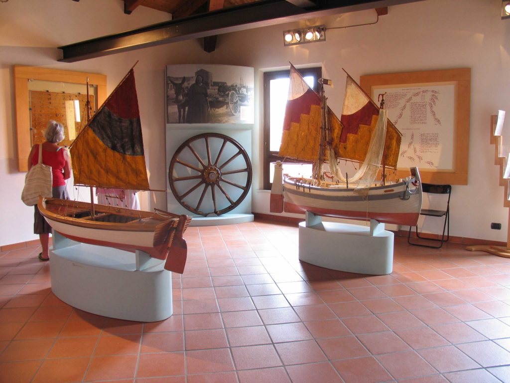 Sala espositiva del Museo della Regina di Cattolica