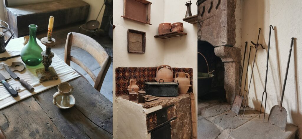 Dettaglio dell'allestimento del museo Prof.Giuseppe Stifano